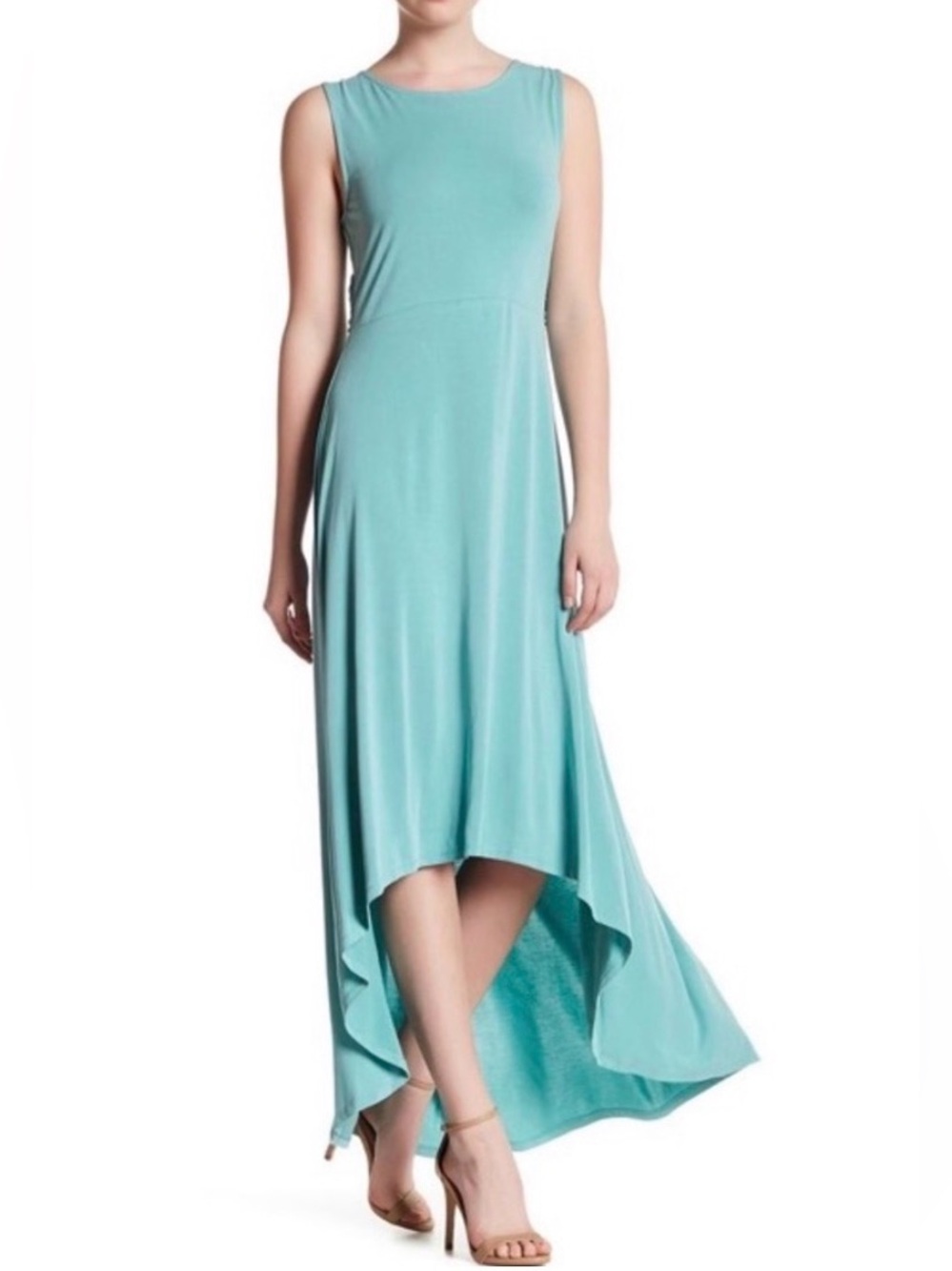 â€ïž BCBGMaxAzria Fara Sleeveless High-Low Maxi Dress